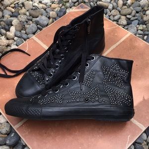 ASH Black Embellished Sneakers